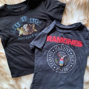 2 rock Gracie tees sizes 4t